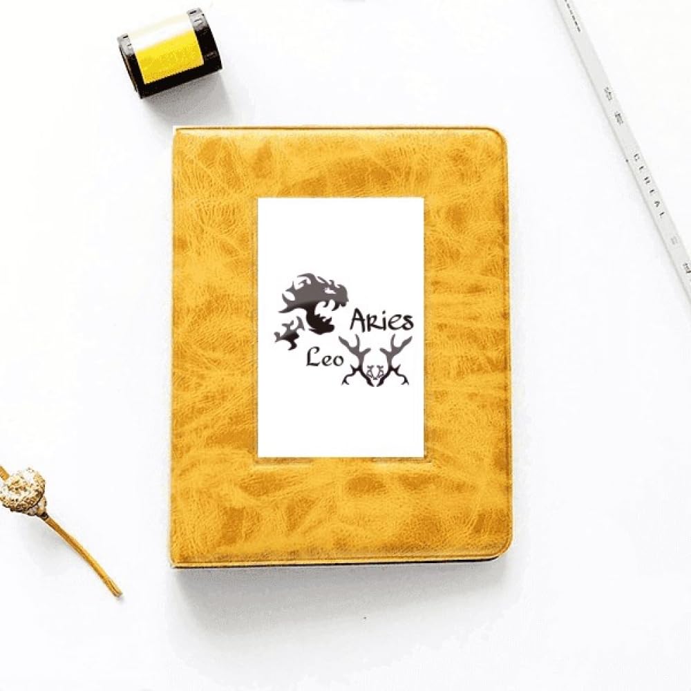 no/no Lion Ram Pair Constellation Photo Album Family Wedding Picture 4x6