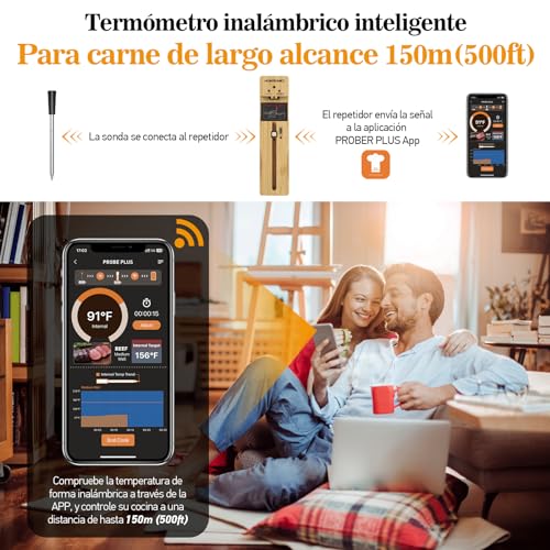 Mejores precios y opiniones de Termómetro inalámbrico digital disponible en línea para comprar. 14 Imagen adicional