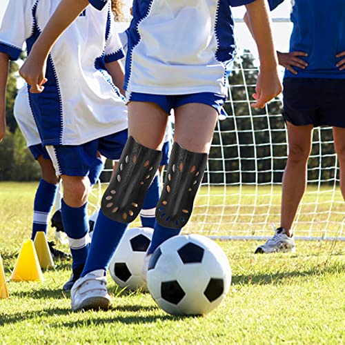 Sosoport 2 Peças De Caneleiras De Futebol Caneleiras De Inserção De Meia Para Crianças Caneleiras De