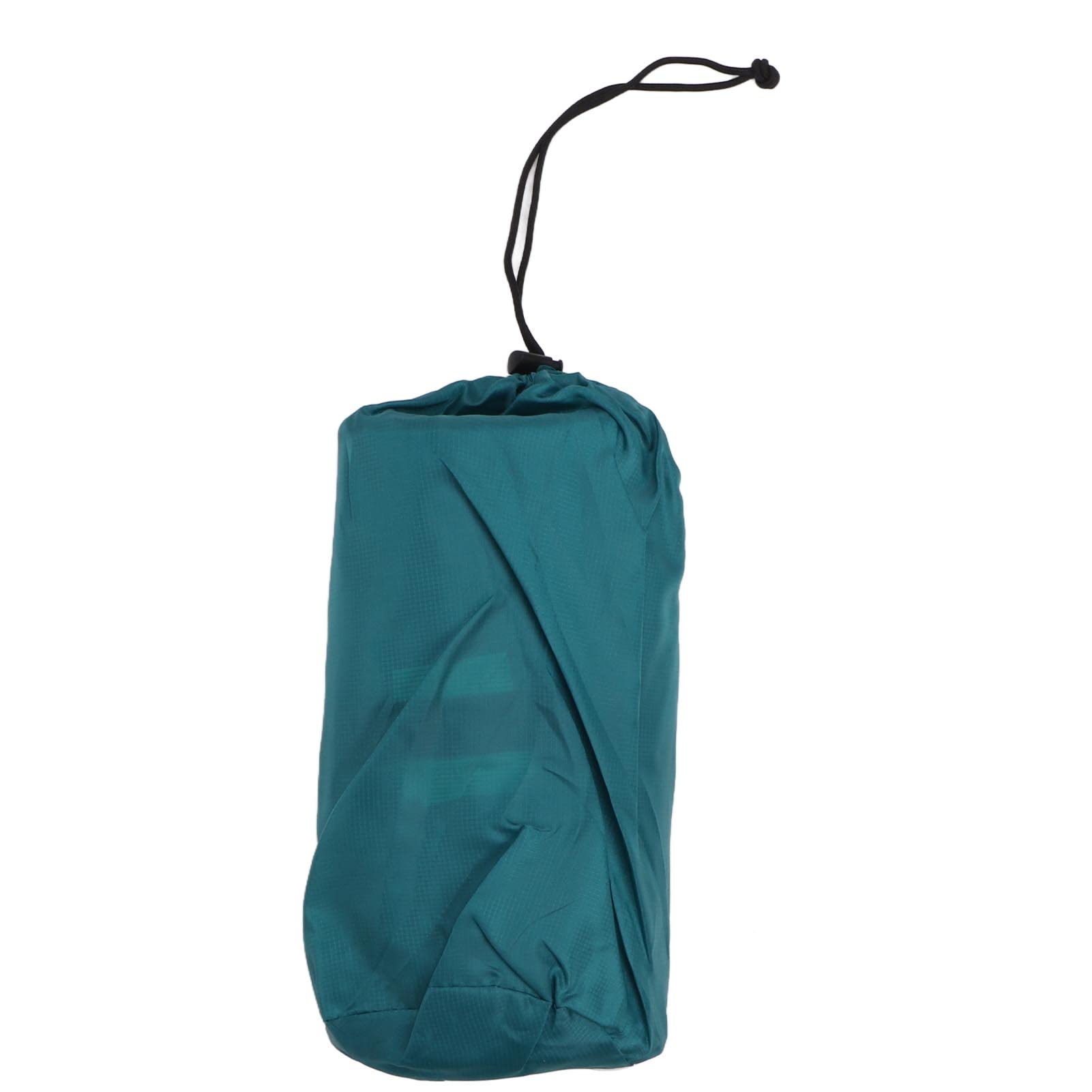 Changor Materasso da Campeggio Portatile a Gonfiaggio Rapido con Cuscino Curvo per Avventure All'aria Aperta, Materiale in Nylon Blu