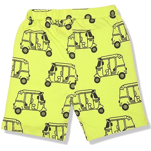 Image of Be Awara Kids Printed Half Sleeves T-shirt & Shorts Clothing Sets, 100% Cotton Soft Unisex Cord Set, Comfortable Wear for Kids With Cool Prints, Everyday Casual Wear for Boys & Girls