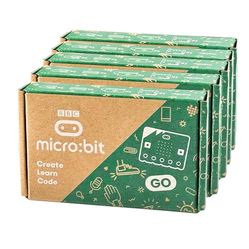 KEYESTUDIO Micro:bit V2 Go Bundle Kit (5 Pack Microbit V2.2
