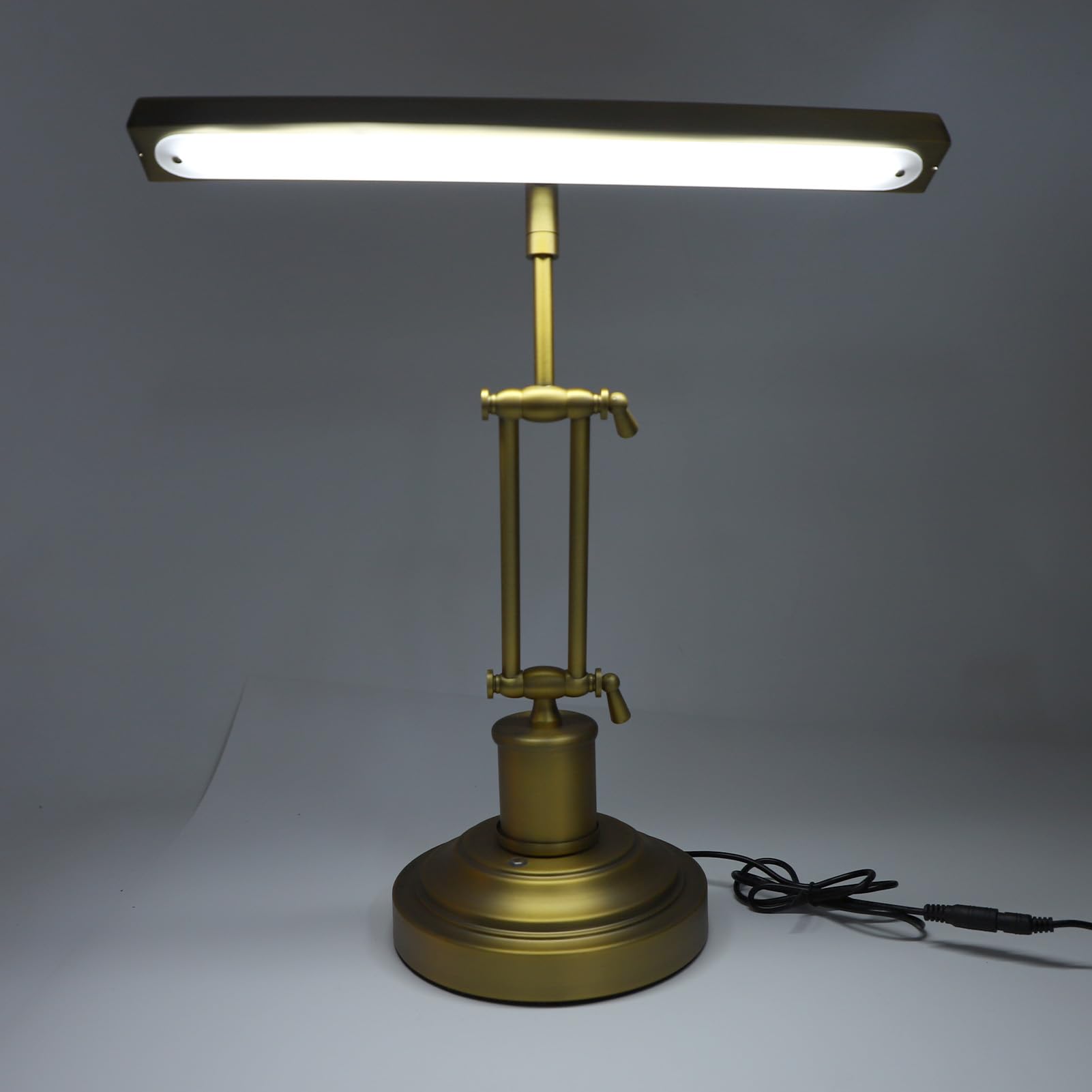 Zunate Lampada da Pianoforte da 12 W per Pianoforte a Coda/verticale, Lampada da Tavolo a LED Dimmerabile Touch Control da 3000K a 6000K Regolazione Continua della (Spina europea)