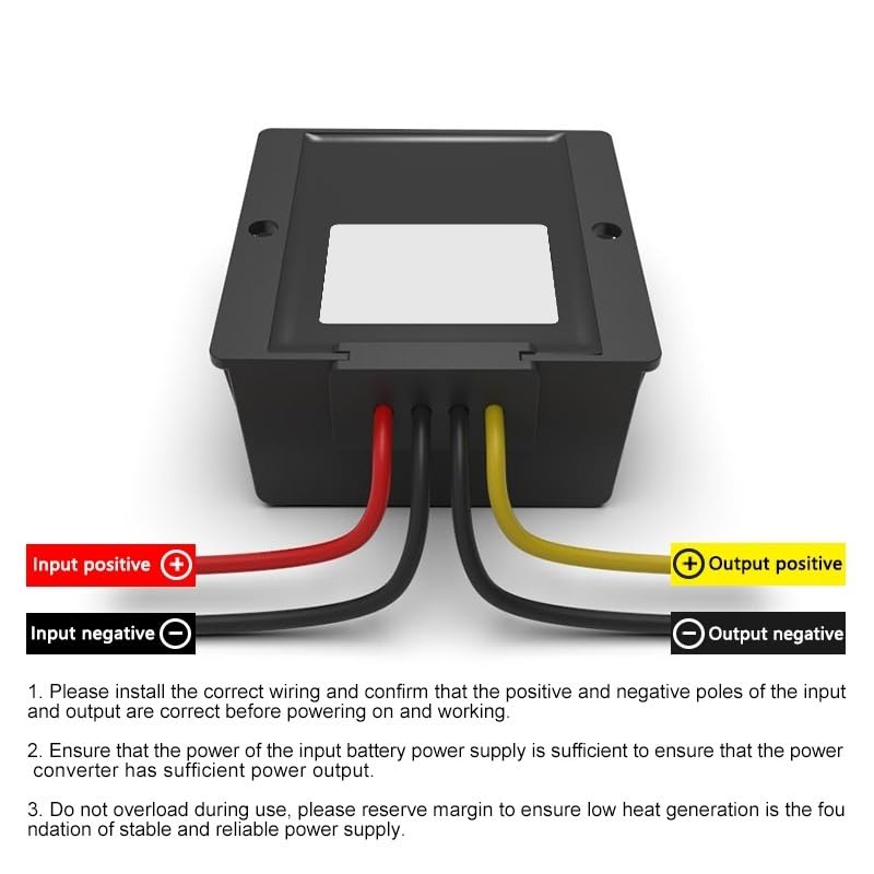 Convertidor de potencia 24V, 36V, 48V, 60V, 72V, 80V, 90V a 28V, 15A, 20A, módulo reductor DC-DC, transformador, fuente alimentación for coche(40-100V TO 28V10A)