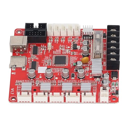 FTVOGUE Gute Wärmeabteilung, 3D-Drucker-Motherboard mit USB-Schnittstelle, 12V-24 V für A8 Plus, Integrierte Hauptplatine für Ramps 1.4, 2004LCD, 12864LCD-Steuerbretter – Bild 6