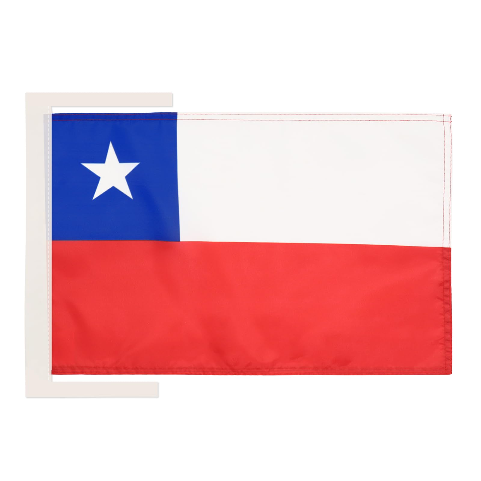 AZ FLAG Chile Flag 18'' x 12'' cords - Chilean SMALL flags 30 x 45cm - Banner 18x12 in