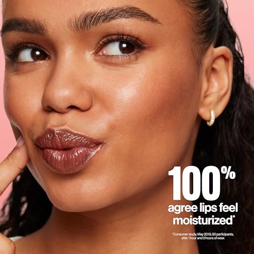 REVLON Super Lustrous Glass Shine Balm, 019 Dewy Peach, 0.11 oz - image 6