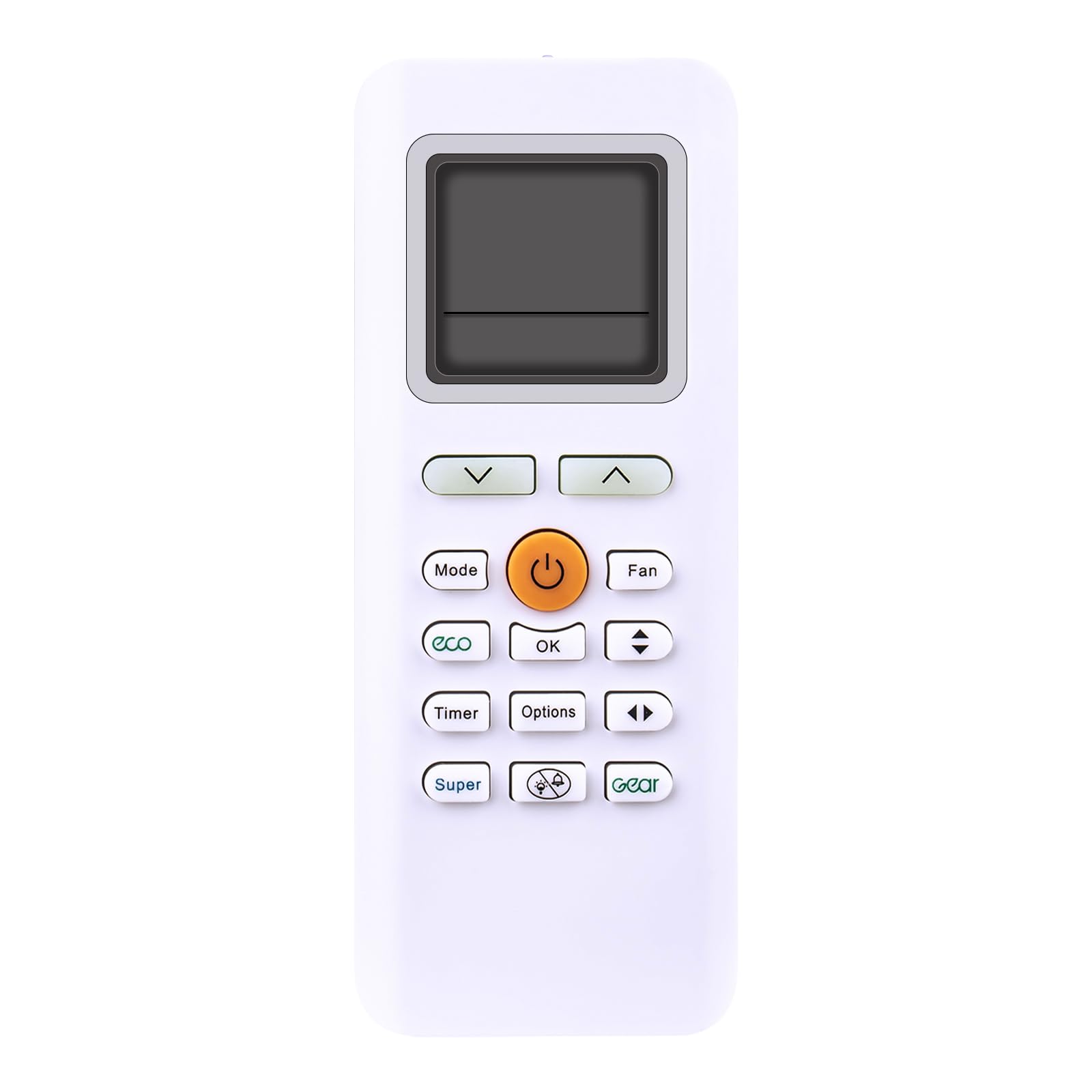 Télécommande climatiseur Midea avec écran LCD clair - 7