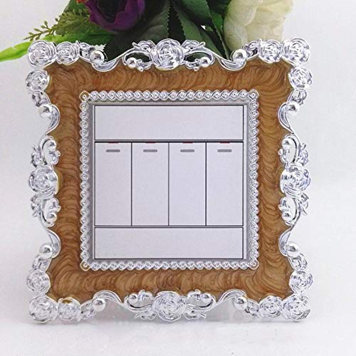 Muziwenju Cesoie da giardino a una mano, super-risparmio di alta qualità da 8 pollici, tagliaerba da giardino per alberi, siepi, arbusti e rami fioriti, lame in acciaio al carbonio resistenti, manigli