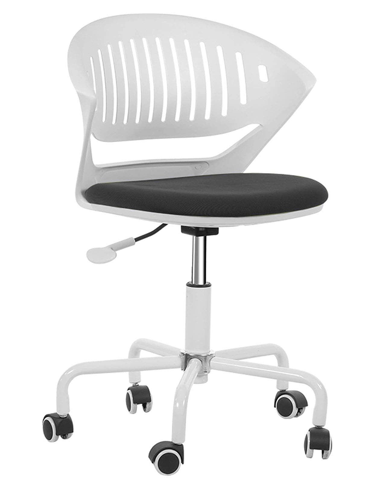 NZPOST Rolling Mid Back Study Task Chair 360 Degree Swivel Computer Chair with Comfort Breathable Recline
