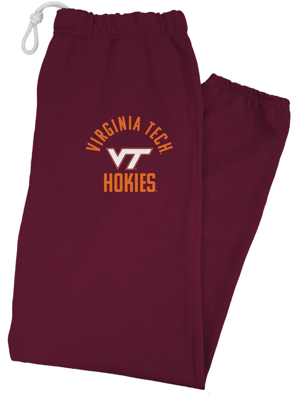 Official Collegiate NCAA Jogger Sweatpants Unisex for Men & Women School Arched Text