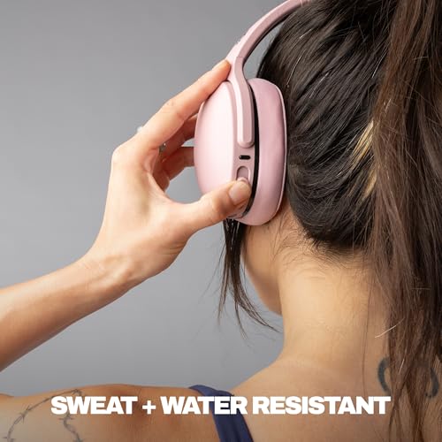 Image of Skullcandy Crusher 540 Active Wireless Bluetooth Headphones with Multi-Sensory Bass, Noise Isolating Over-Ear Fit, Sweat and Water Resistant, 40 Hours Battery, Microphone for iPhone Android - Soft | Bluetooth, Noise Isolating Over-Ear Secure Fit, Sweat and Water Resistant, 40 Hours Battery, Working Out, Gym, Fitness