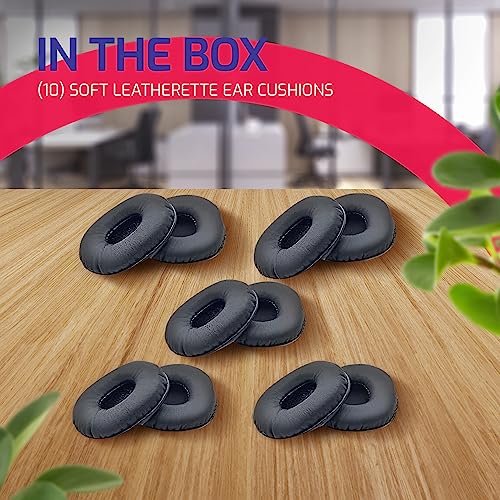 Almohadillas para Orejas para Kit de Reemplazo de Accesorios Blue Parrot - Paquete de 10 - para Auriculares Bluetooth Blueparrott B350-XT para Conductores de Camión miniatura 3