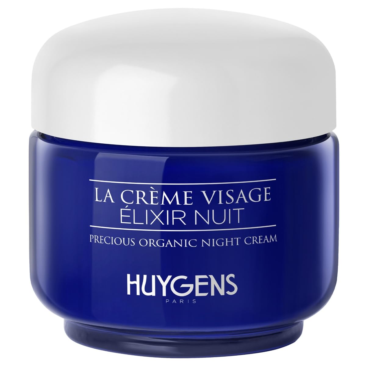 HUYGENS - La Crème Élixir Nuit Phyto-​Rétinol - 2% Rétinol Végétal - Certifiée BIO - 50ml - Régénère, Répare, Nourrit - 99% naturelle - Vegan - Made in France