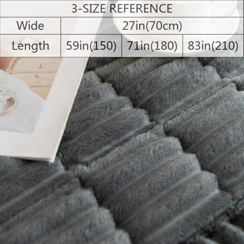 Situhaonan Dicke Sofa überzug Waschbar für Haustiere, Couch Überzug, Anti-Rutsch Sofabezug, (Dark Grey, 70x150cm)