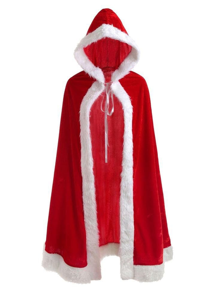 Fancy Agents Kids Cute Santa Claus Cloak Velvet Hooded Cape Robe Christmas Costume| Santa Claus Costume Cap| Santa Cape Xmas Costumes| Santa Claus Dress | Santa Claus Fancy Dress Costume (4-6 Years) (B0CPJQPRX4) Amazon Price History, Amazon Price Tracker