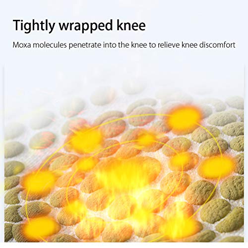 Bticx Self-Heating Knee Braces, Wormwood Self-Heating Knee Braces Warm Knee Pads Sleeves Knee Brace Support For Knee Injury & Muscle Pain Relief Men And Women #TOP6