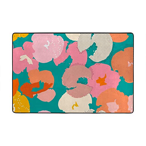 Tapis abstrait coloré durable et moderne de qualité supérieure Ruchen - 6