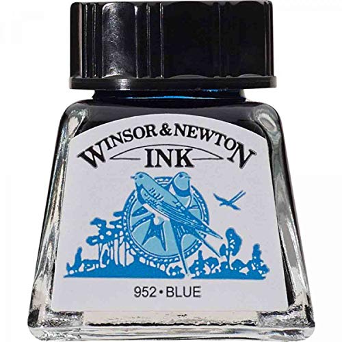 Winsor & Newton Drawing Ink, 5 oz., Blue