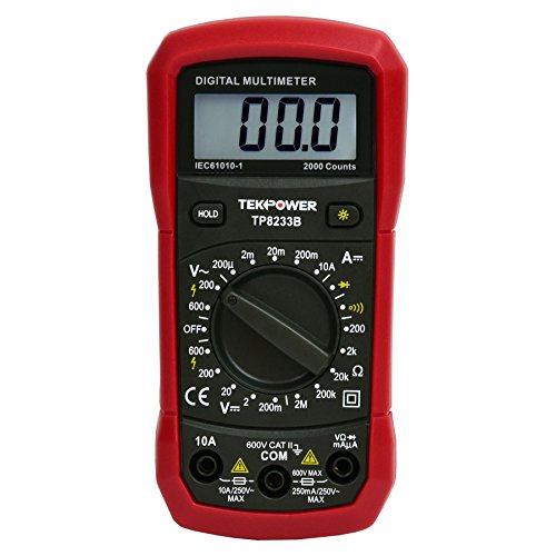 Tekpower Tp8233B 19-Range Digital Multimeter With Diode Check And Continuity Test #TOP5