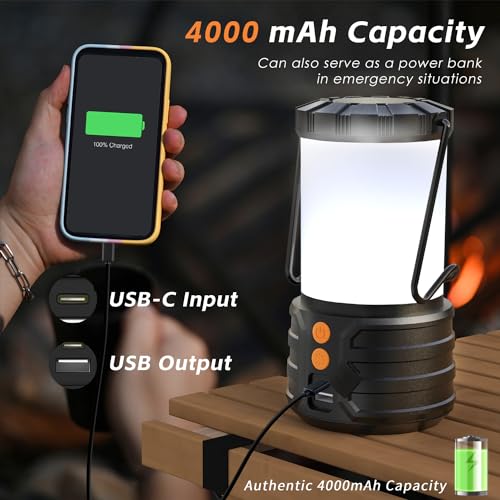Rechargeable Lanterns for Camping and Emergencies