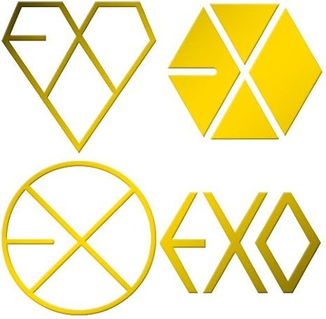 Amazon Co Jp カッティングステッカーs Exo 金 023g ホビー 通販