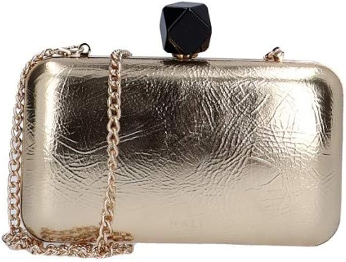 NALì KDBS0042 Clutch Oro/nero PZ : Amazon.it: Scarpe e borse