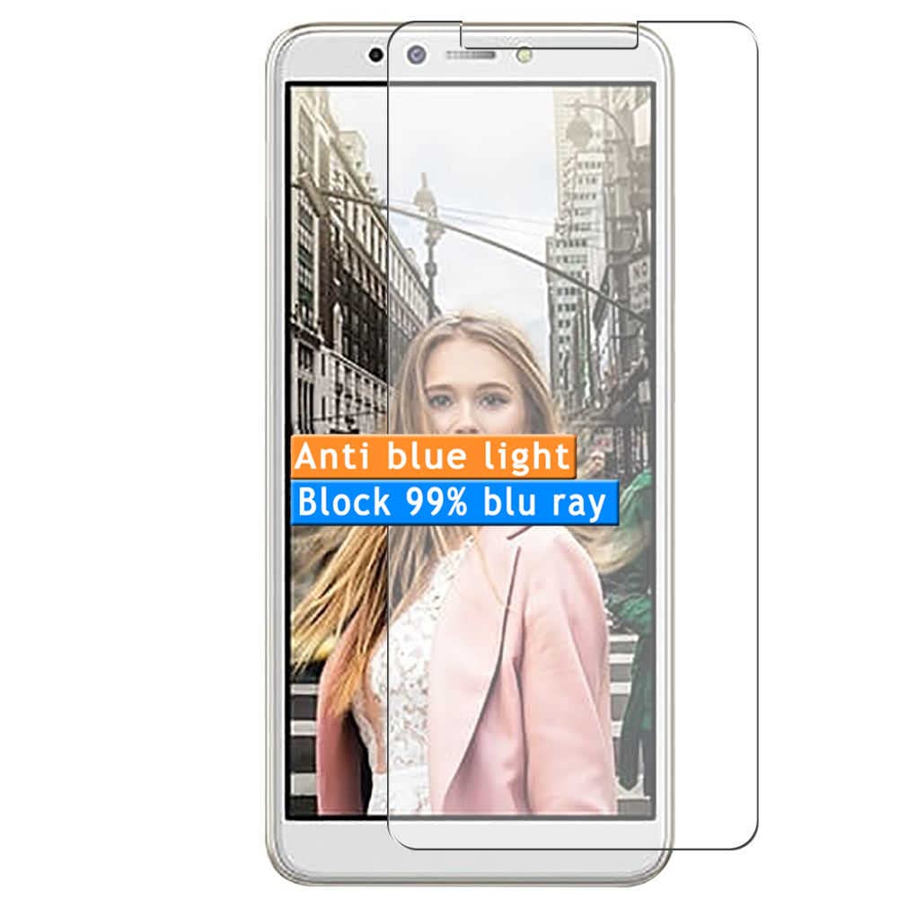 3-Pack Anti Blue Light Screen Protector, compatible with TECNO Camon iTwin TPU Film Protectors Sticker [ Not Tempered Glass ]
