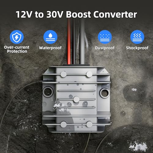 Image of Starlink Mini 12V Adapter, Starlink Mini Power Supply 12 /24V Step Up to 30V 3.5A Power Converter 9-28V Input Conversion Kit for Truck RV Marine
