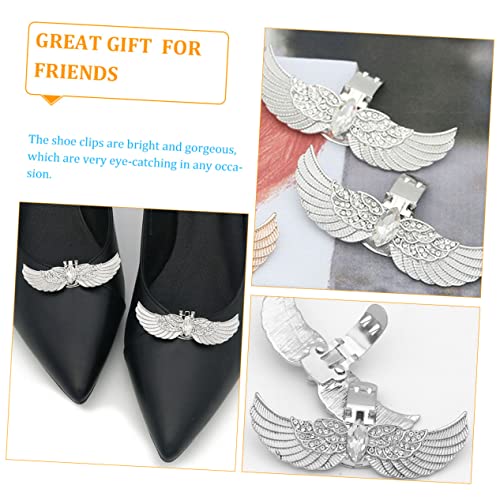 Pinces à chaussures en cristal breloques décoratives haut de gamme - 6