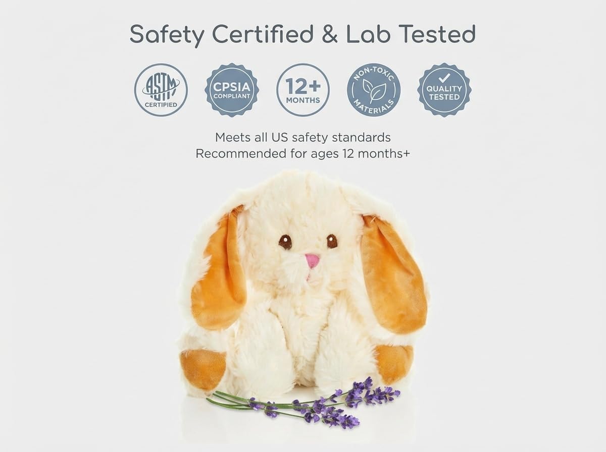 Amazon.com: Bashful Bunny Microwavable Easter Stuffed Animal