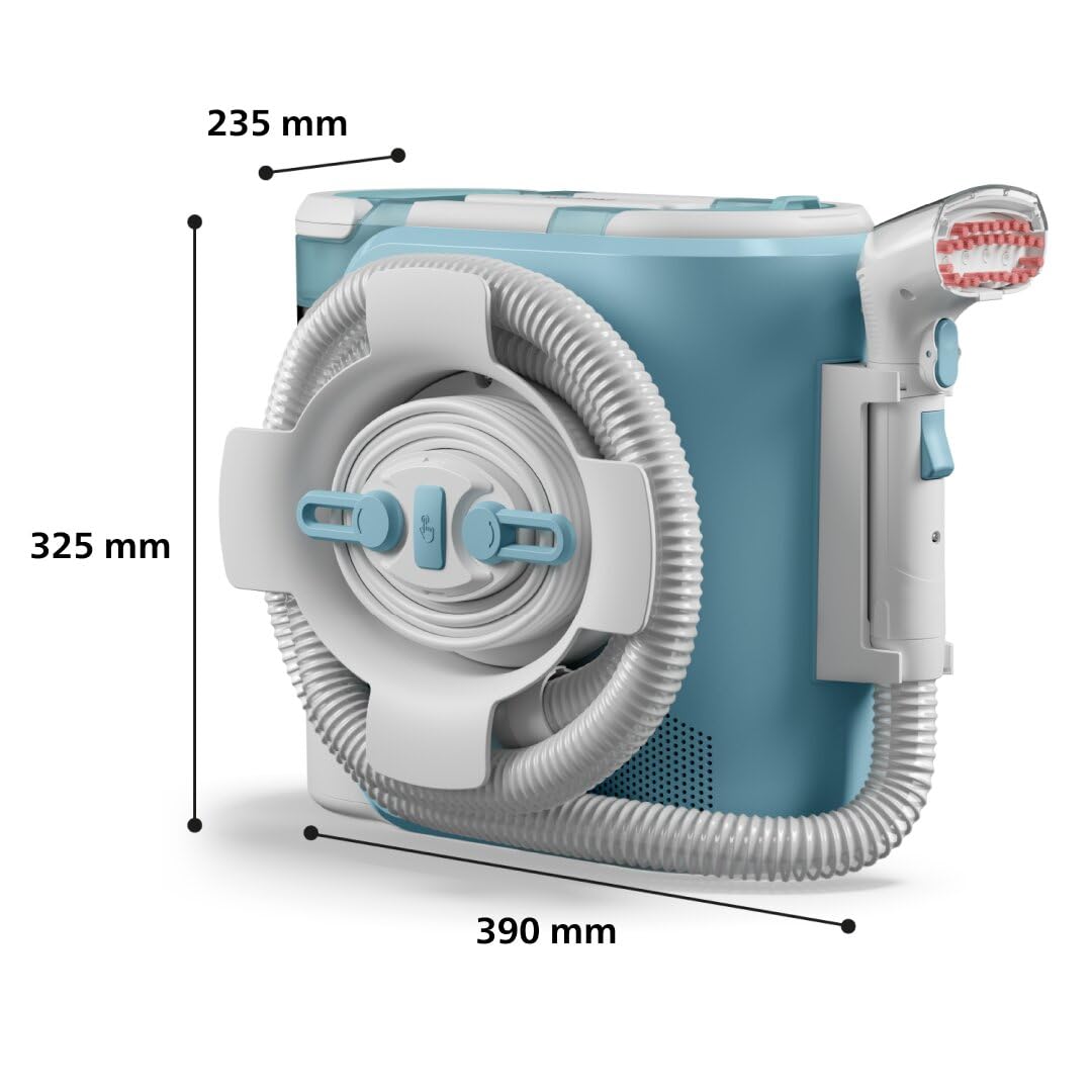 Philips Smacchiatore Spot-On Serie 3000 - Rimozione macchie, freschezza potenziata, pannello di controllo intelligente, funzione di pulizia automatica, ideale per tappeti e tappezzeria (XW3192/11)