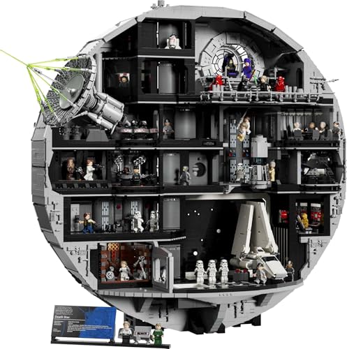 Image of LEGO Star Wars Death Star Building Kit, Creative Gift for Adults 75419