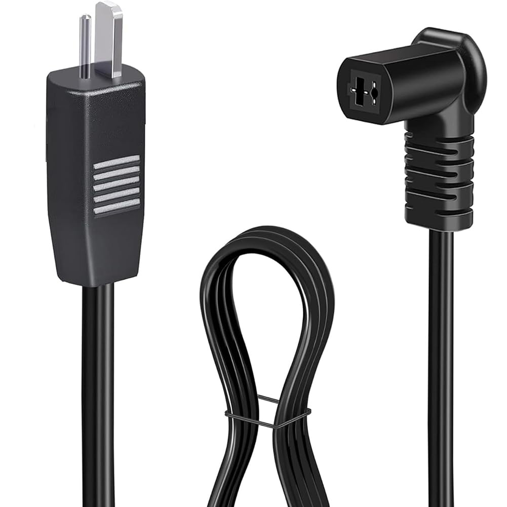 Xnuiasqe Extension Power Cord for Recliner Extension Power Cord for Lift Chair 6.6 Ft(2m) 2 Pin Lift Chair Replacement Cable for Most Recliner