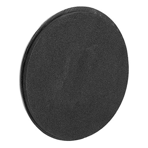 4 STÜCKE Bodenschoner Piano Caster Cups Piano Foot Pads, Klavier Fußpads, Runde Buchenholz Piano Caster Cup Fuß Pad Set aufrecht Klavier Caster Cups Zubehör(Schwarz)