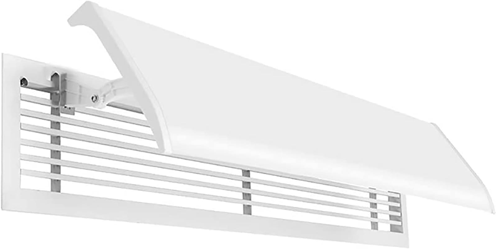 jaffiust Air Conditioning Wind Deflector Central Air Conditioning Windshield Anti-Direct Blow Baffle - Home, Bedroom, Living Room, Office, Four Seasons Universal (60 CM, White)