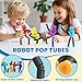 Imagen de 4 pcs juguetes de robot con telescópico ventosa