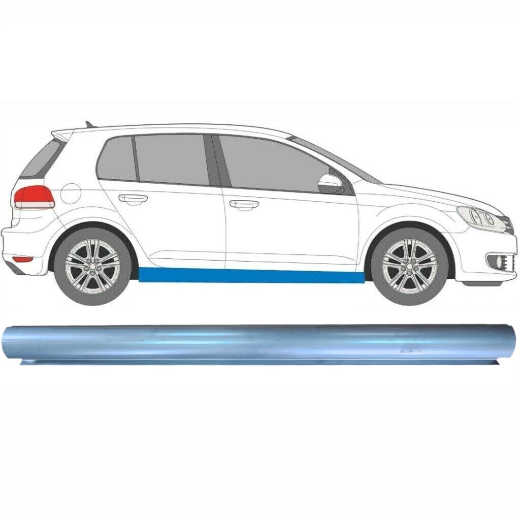 Reparaturblech Schweller für Volkswagen Golf 6 2008-2013 / Links = Rechts