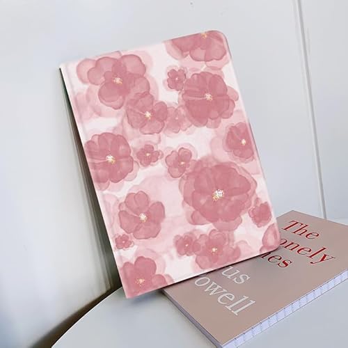 花柄 iPad mini7 A17 Pro ケース 2021 iPad Mini6 ケース 手帳型 可愛い ペン収納可能 iPad mini 第6世代 カバー 女性向け 個性 柄付き オートスリープ機能,Color N
