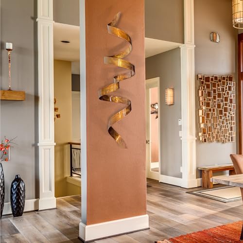 Statements2000 COPPER-WALL-TWIST Wall Twist Abstract Metal Wall Art thumb #6