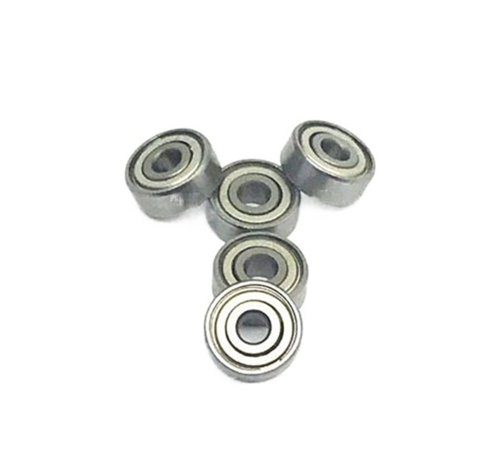 Piezas de Equipos mecánicos de rodamientos de Bolas 10 Uds 696ZZ 6x15x5mm ABEC-5 P5 rodamiento rígido de Bolas de Pared Delgada