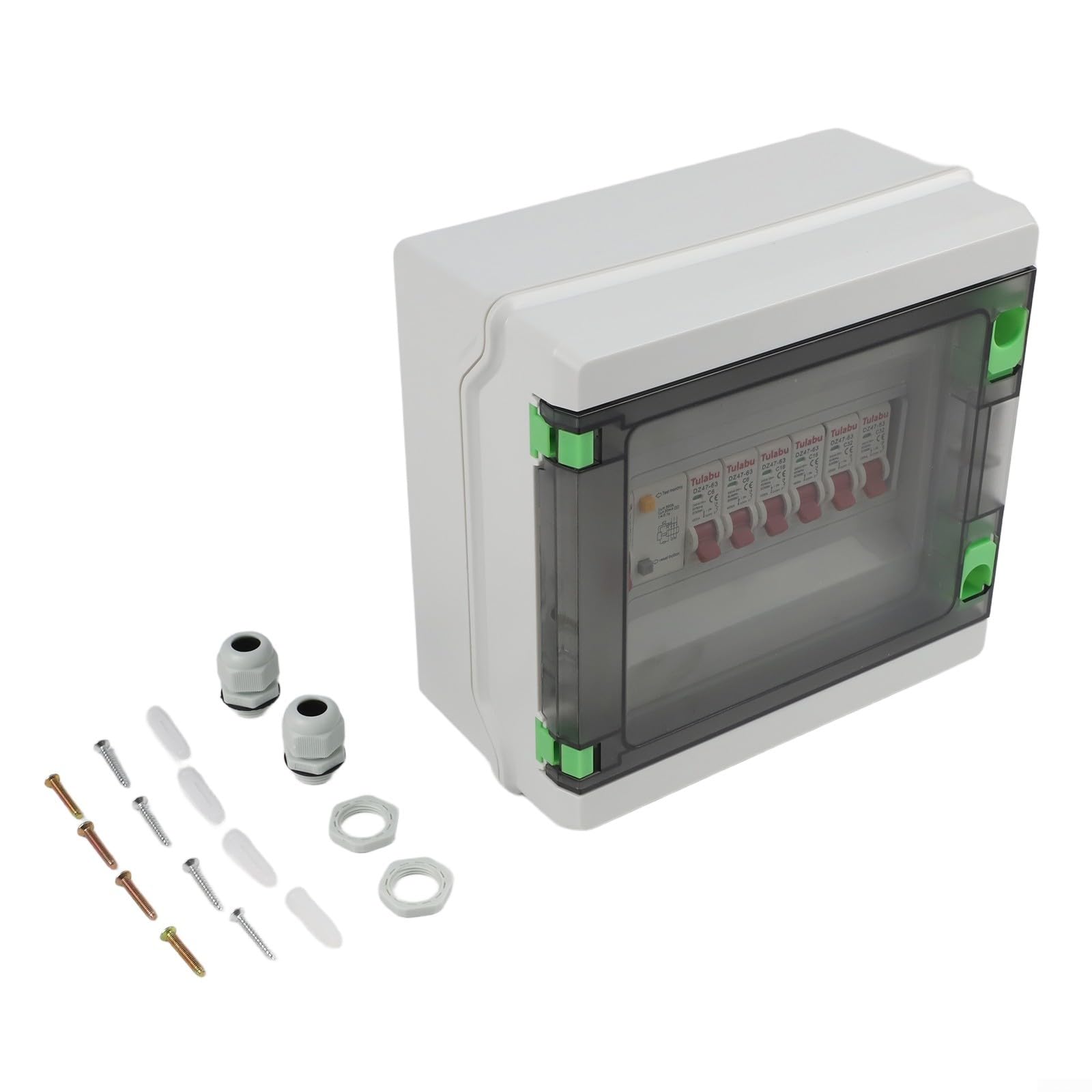 Caja de distribución impermeable bidireccional para disyuntores, para uso en exteriores con diseño robusto y protección rápida contra fallos (HA-9WAY)
