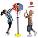 Utapossin Panier de Basket pour Enfants, Panier de Basket Exterieur sur Pied pour Enfants, Mini Panier de Basketball, Jeu de Support de Basketball - Réglable en Hauteur de 0,5 m à 1,1 m