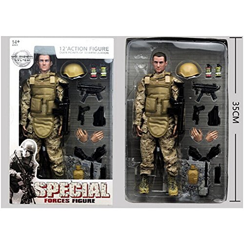 Hwydo NB01 Figurine de soldat militaire 1/6 30,5 cm