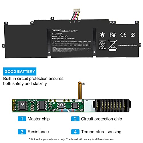 Image of ME03 ME03XL Laptop Battery for HP Stream 11-D 13-C Series 13-c110nr 13-c010nr 13-c014tu 11-d010nr 11-d020nr 11-d010wm 11-d011wm Notebook 787521-005 787089-541 TPN-Q154 TPN-Q155 TPN-Q156 HSTNN-UB6M
