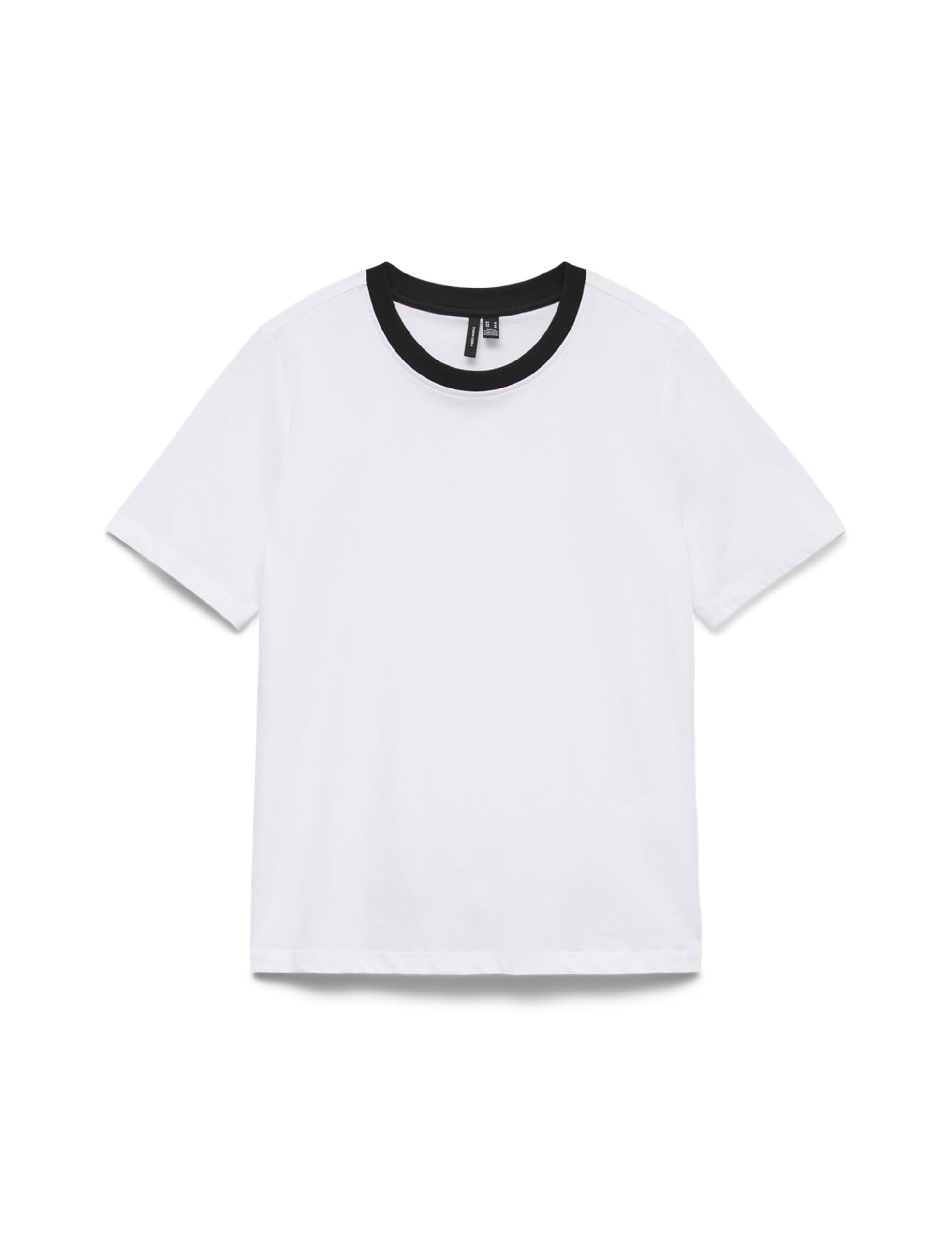 Vmpaulina SS T-Shirt Ga JRS Noos, Bright White, XL