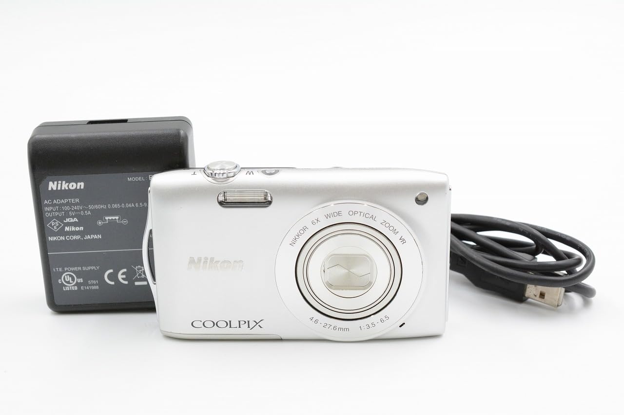 Nikon Coolpix S3300 16 Megapixel Digital Camera - Silver