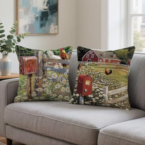 Funda de almohada 50 x 50 juego de 2 cojines sofa antidesgaste 5