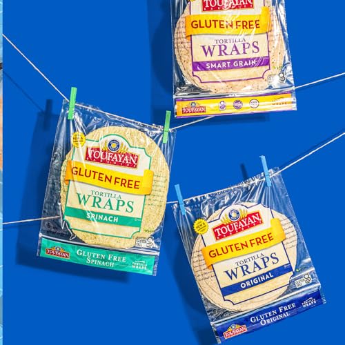 Toufayan, Original Gluten Free Tortilla Wraps | Gluten Free, Vegan and Pliable | 9" Diameter (3 Pack, 18 Wraps Total) - Image 6