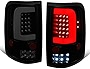 DNA MOTORING TL-F15004-LED-3D-BKSM-G2 LED 3D Tail Light Assembly Driver & Passenger Side [Compatible with 04-08 Ford F150 Lobo]